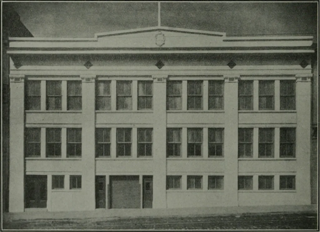An illustration from The Architect & engineer of California and the Pacific Coast, 1905, leaf 237