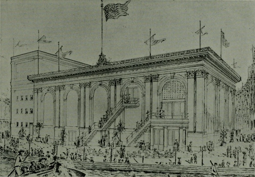 An illustration from The Architect & engineer of California and the Pacific Coast, 1905, leaf 240