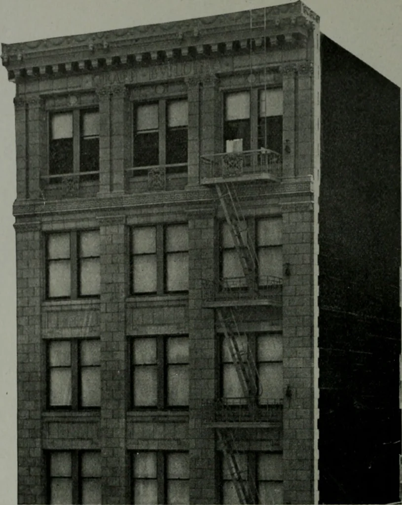 An illustration from The Architect & engineer of California and the Pacific Coast, 1905, leaf 241