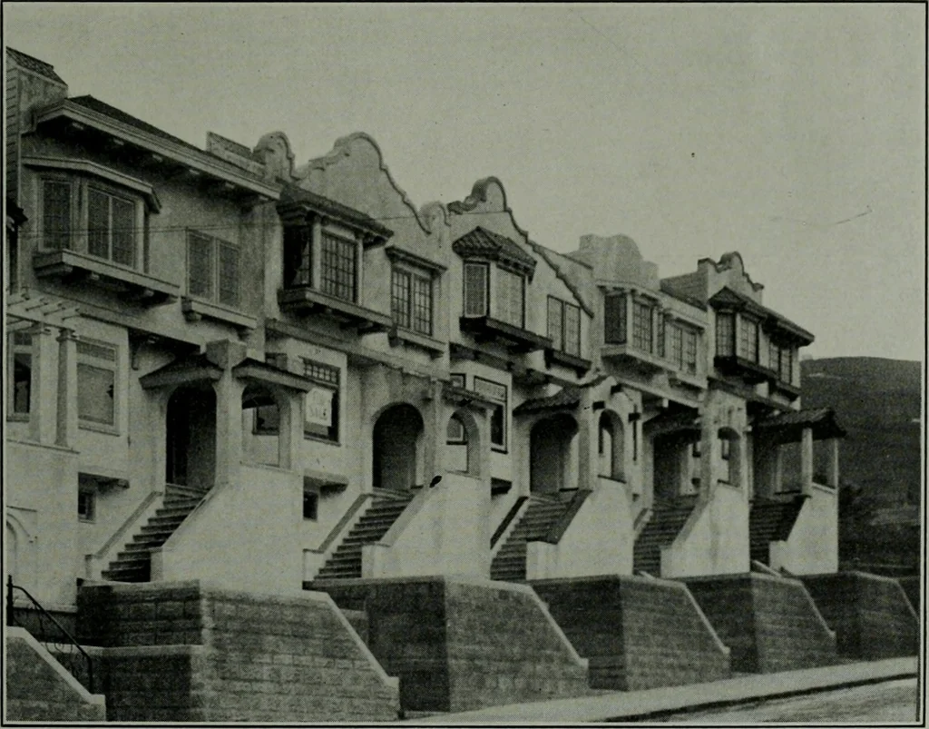 An illustration from The Architect & engineer of California and the Pacific Coast, 1905, leaf 244
