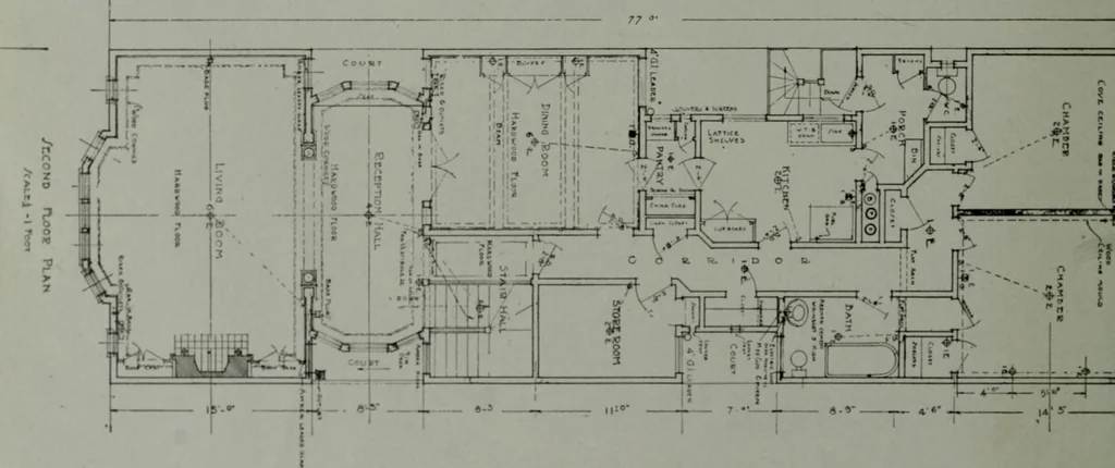 An illustration from The Architect & engineer of California and the Pacific Coast, 1905, leaf 245