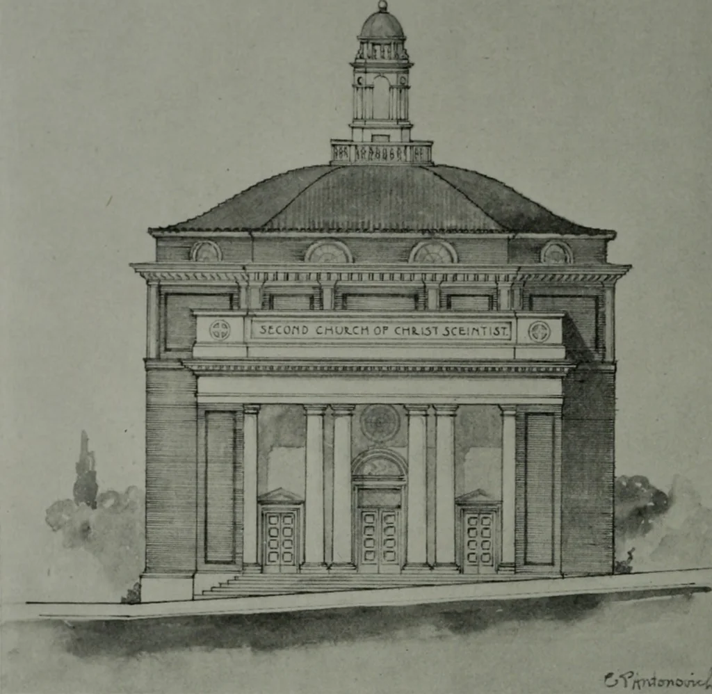 An illustration from The Architect & engineer of California and the Pacific Coast, 1905, leaf 247