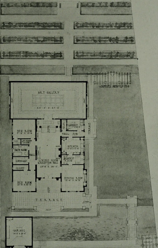 An illustration from The Architect & engineer of California and the Pacific Coast, 1905, leaf 250
