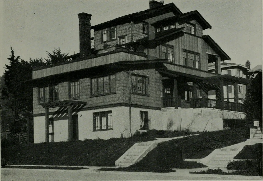 An illustration from The Architect & engineer of California and the Pacific Coast, 1905, leaf 290