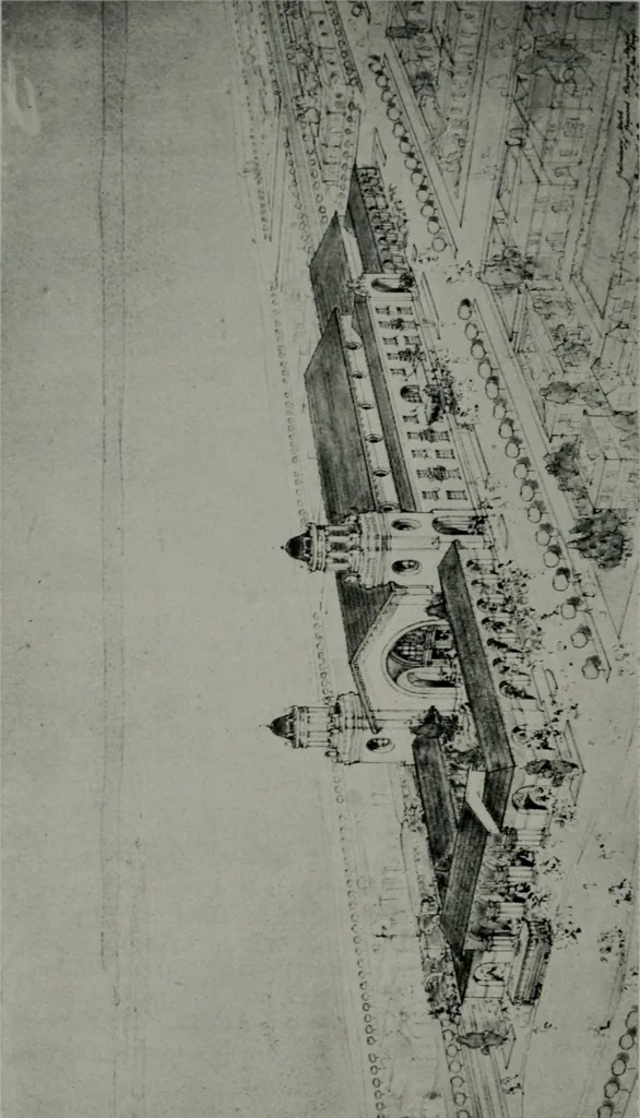 An illustration from The Architect & engineer of California and the Pacific Coast, 1905, leaf 291