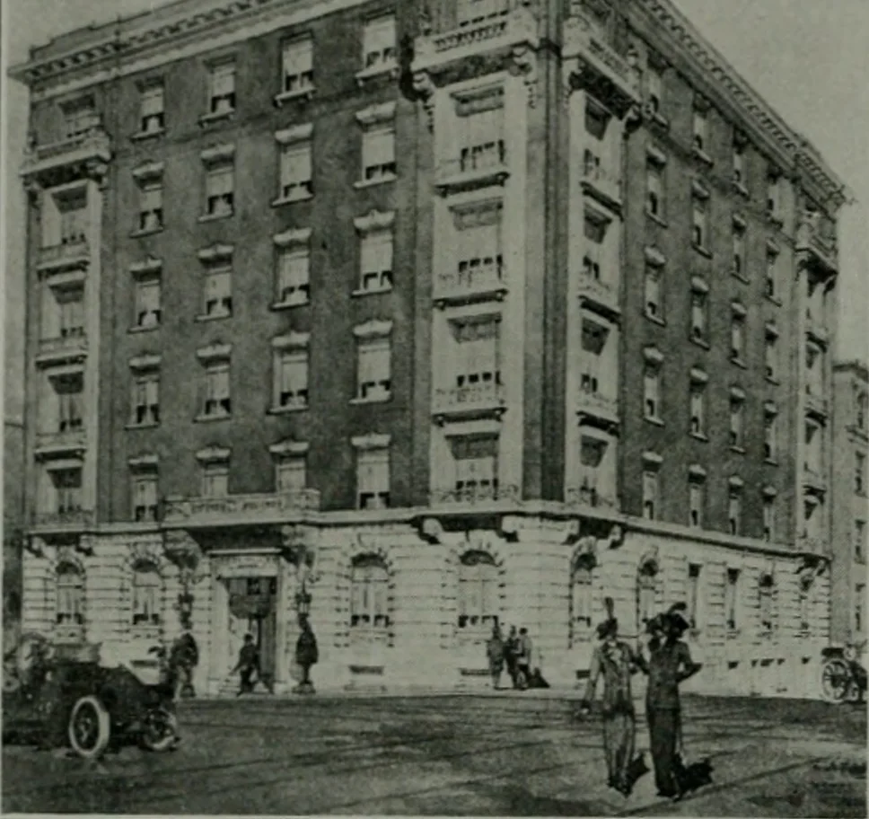 An illustration from The Architect & engineer of California and the Pacific Coast, 1905, leaf 31