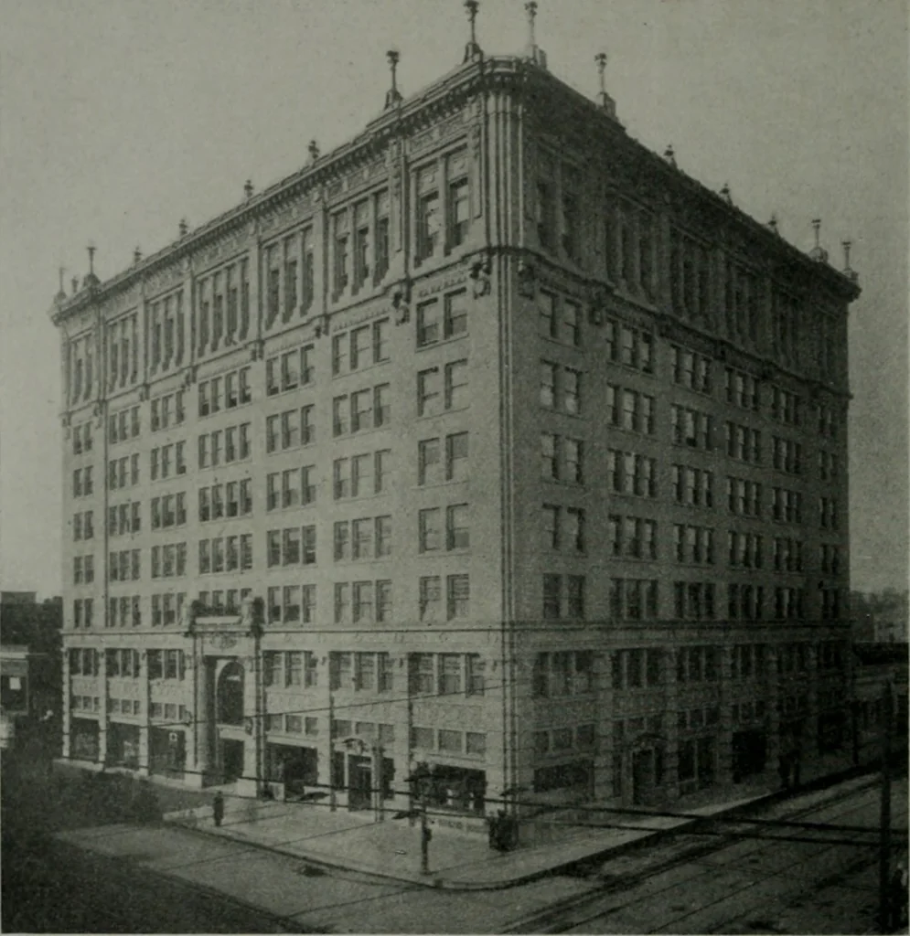 An illustration from The Architect & engineer of California and the Pacific Coast, 1905, leaf 325