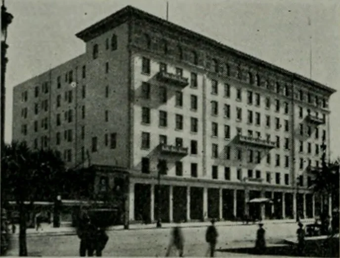 An illustration from The Architect & engineer of California and the Pacific Coast, 1905, leaf 33