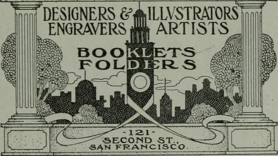 An illustration from The Architect & engineer of California and the Pacific Coast, 1905, leaf 346