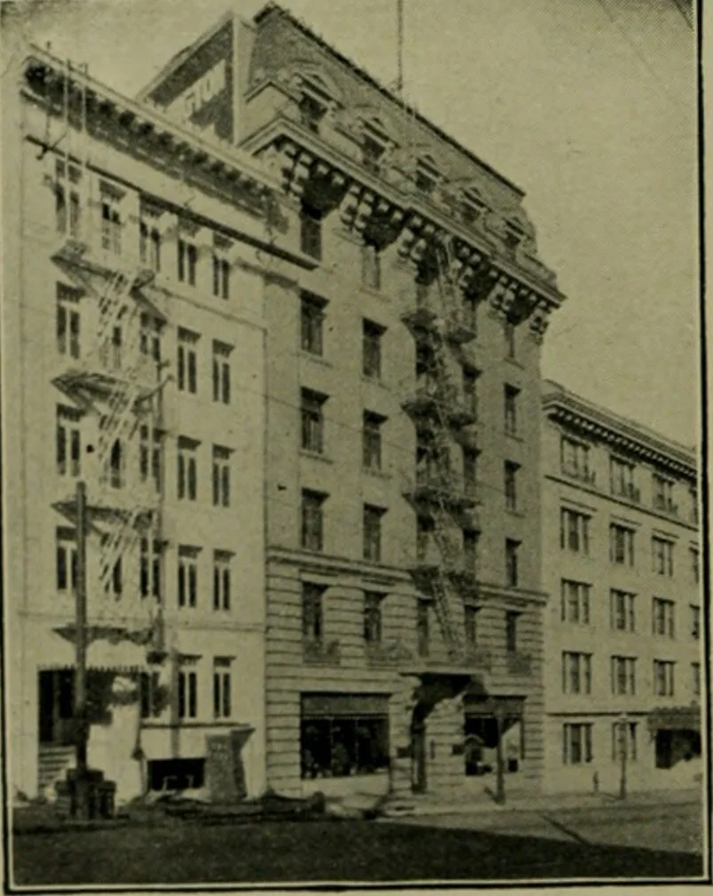 An illustration from The Architect & engineer of California and the Pacific Coast, 1905, leaf 357