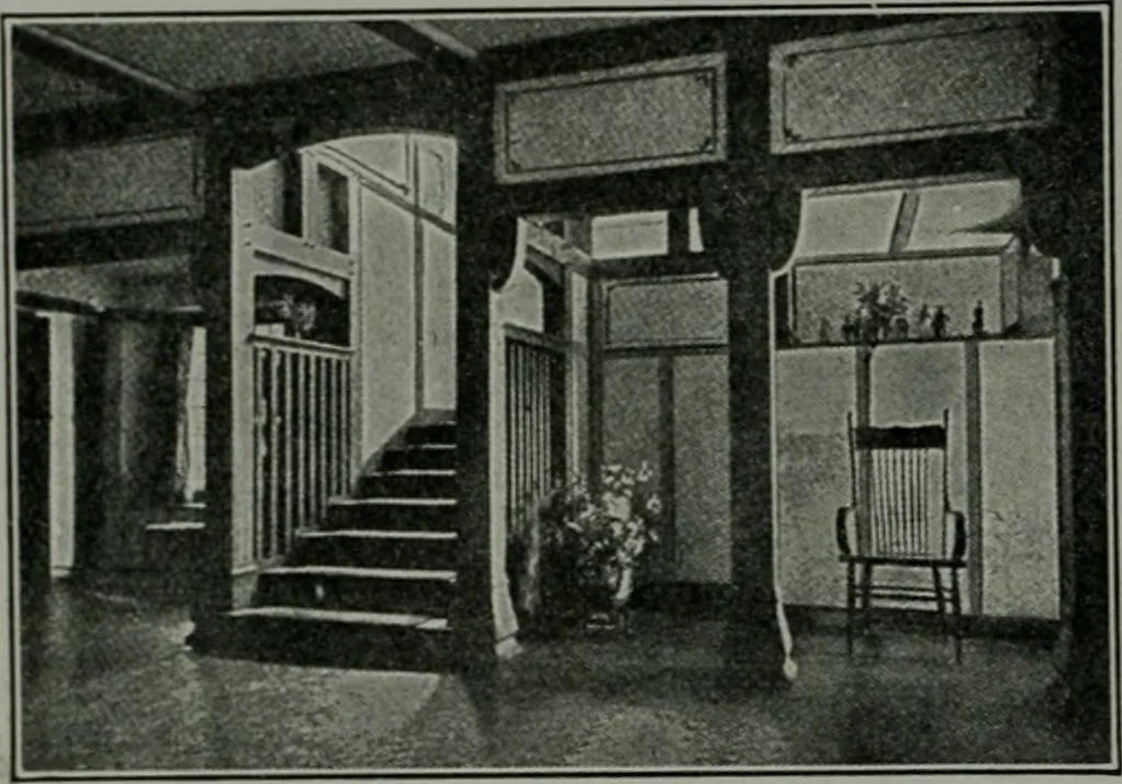 An illustration from The Architect & engineer of California and the Pacific Coast, 1905, leaf 37