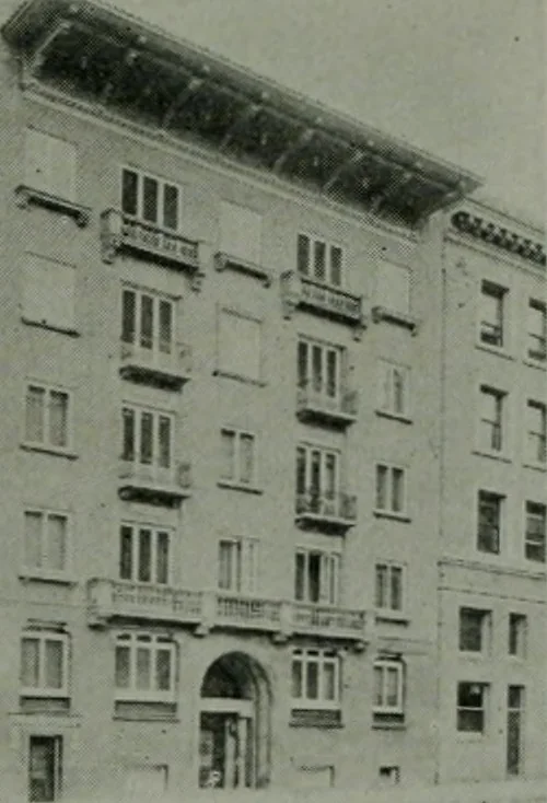 An illustration from The Architect & engineer of California and the Pacific Coast, 1905, leaf 38