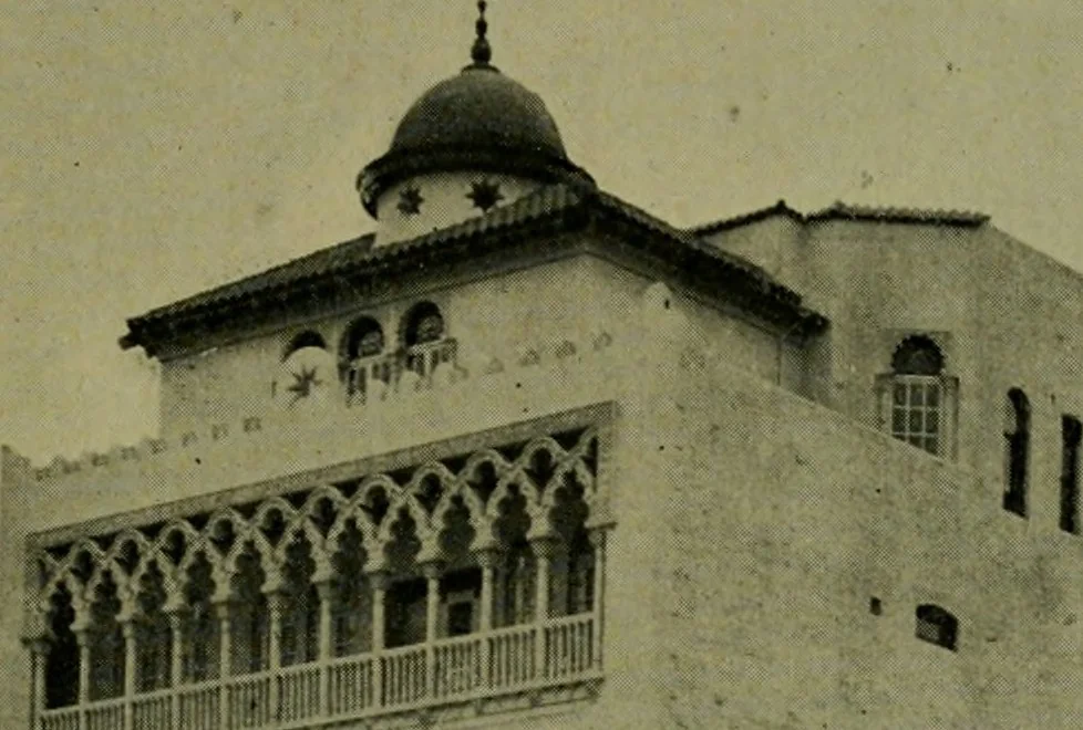 An illustration from The Architect & engineer of California and the Pacific Coast, 1905, leaf 380