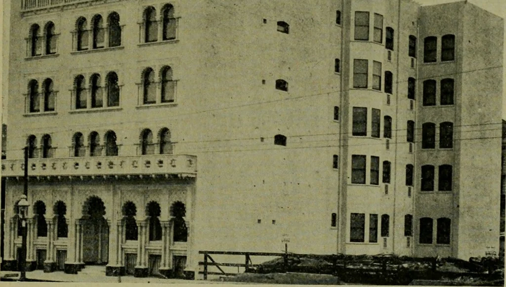 An illustration from The Architect & engineer of California and the Pacific Coast, 1905, leaf 380