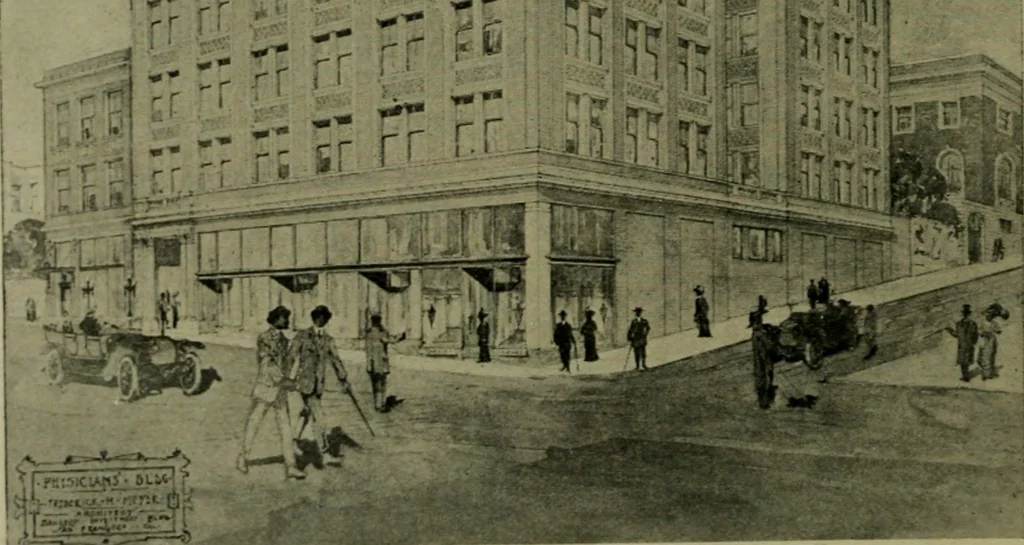 An illustration from The Architect & engineer of California and the Pacific Coast, 1905, leaf 385