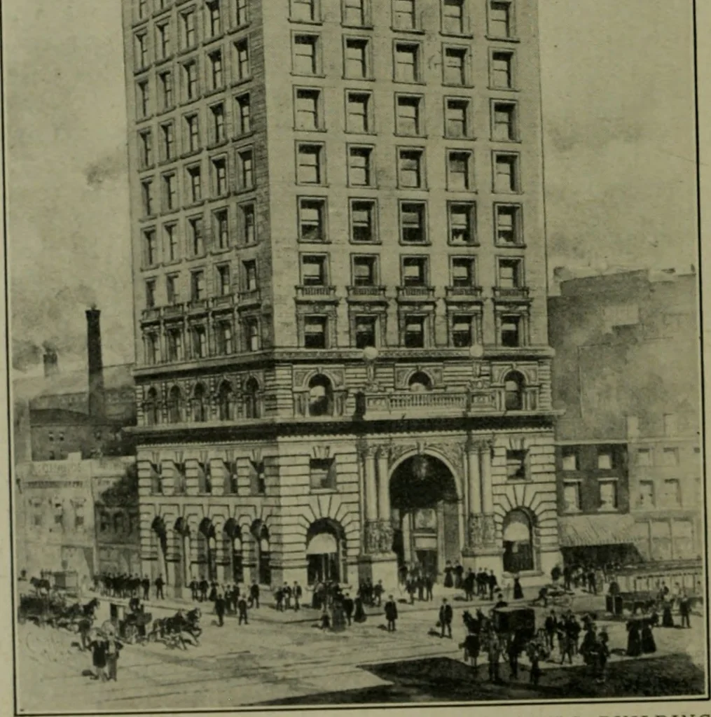 An illustration from The Architect & engineer of California and the Pacific Coast, 1905, leaf 401