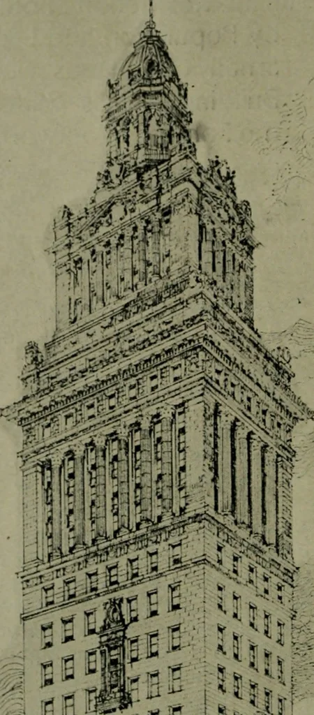An illustration from The Architect & engineer of California and the Pacific Coast, 1905, leaf 405
