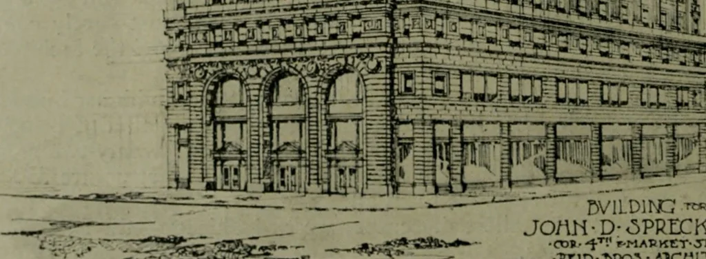 An illustration from The Architect & engineer of California and the Pacific Coast, 1905, leaf 405