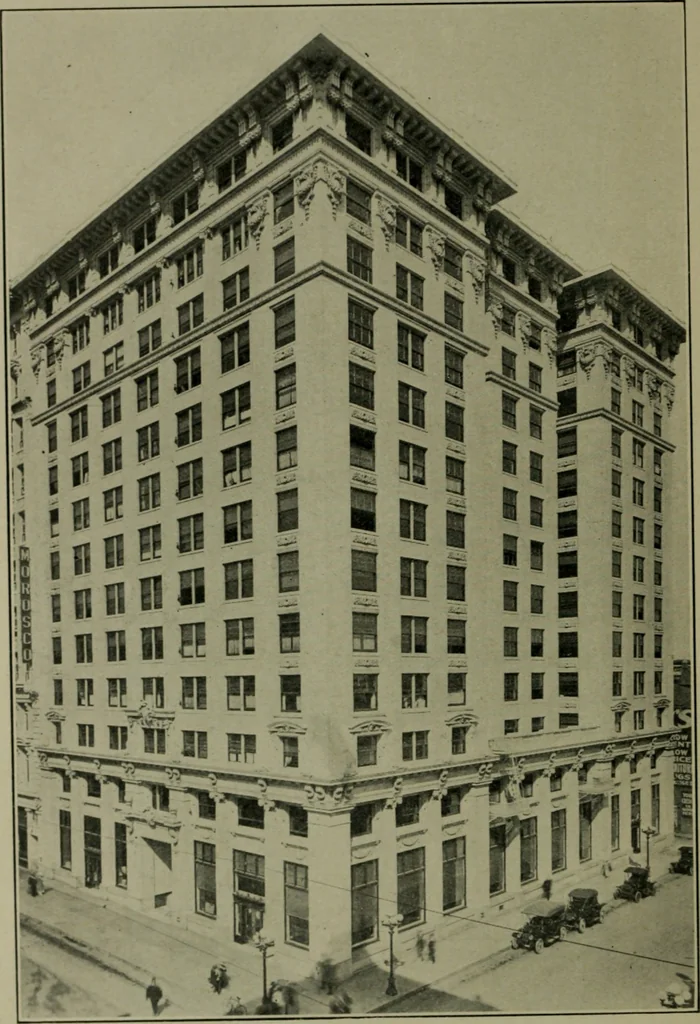 An illustration from The Architect & engineer of California and the Pacific Coast, 1905, leaf 409