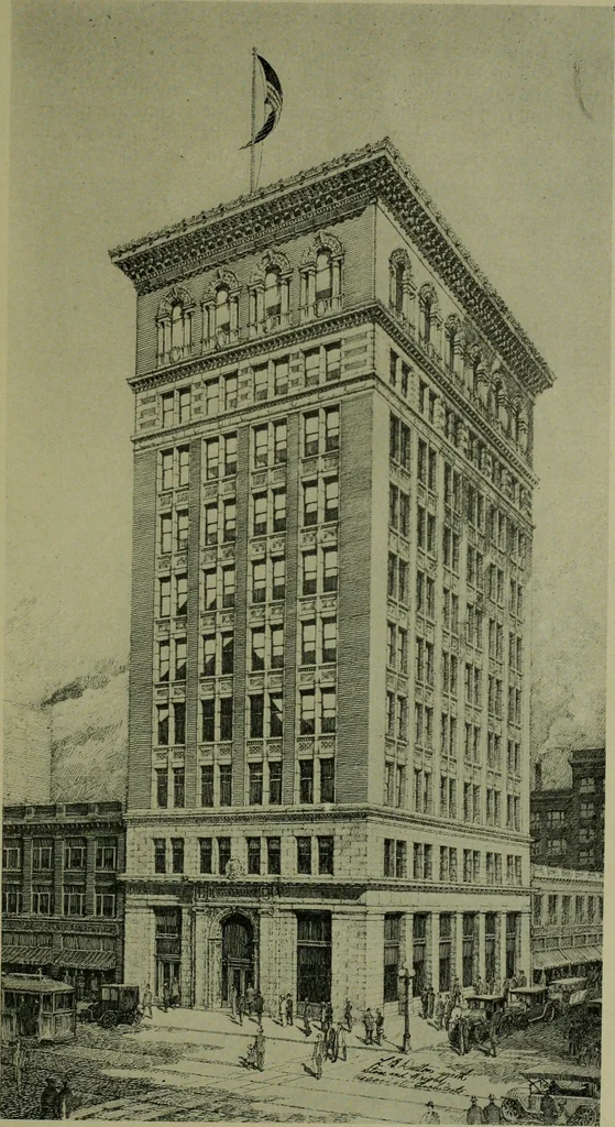 An illustration from The Architect & engineer of California and the Pacific Coast, 1905, leaf 416