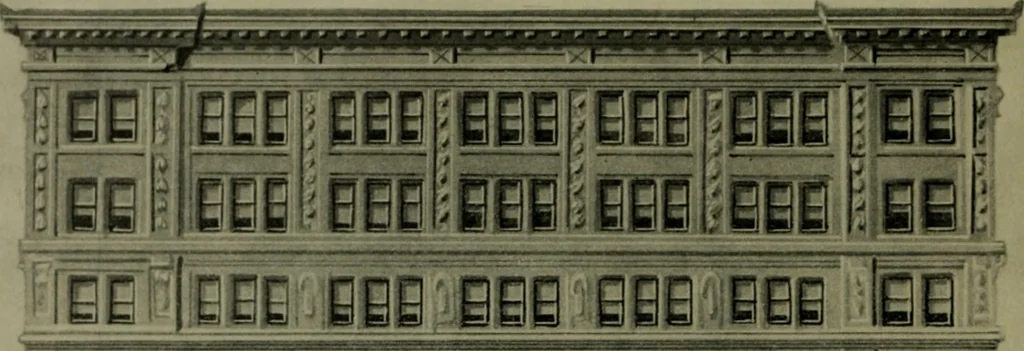 An illustration from The Architect & engineer of California and the Pacific Coast, 1905, leaf 419