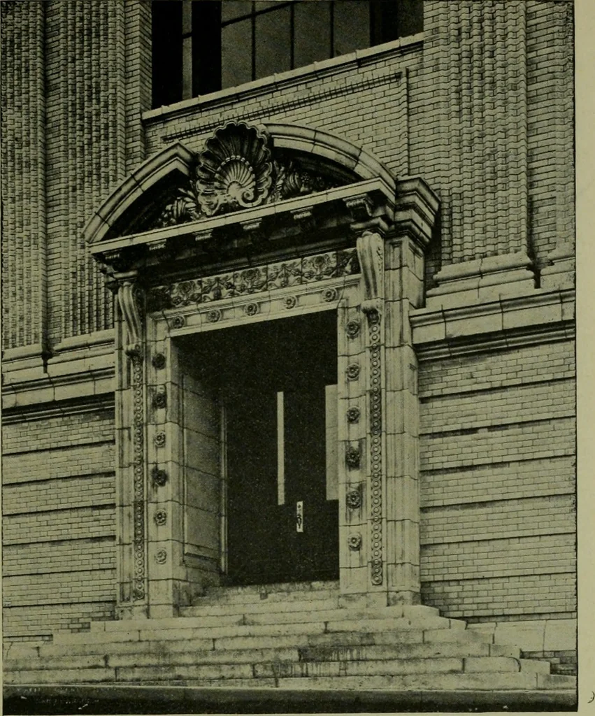 An illustration from The Architect & engineer of California and the Pacific Coast, 1905, leaf 424
