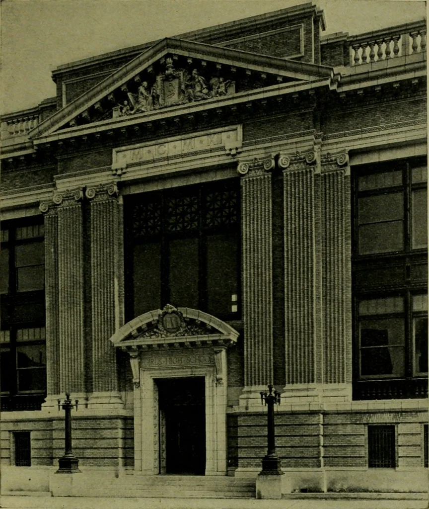 An illustration from The Architect & engineer of California and the Pacific Coast, 1905, leaf 426