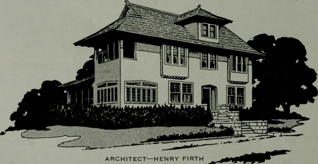 An illustration from The Architect & engineer of California and the Pacific Coast, 1905, leaf 43