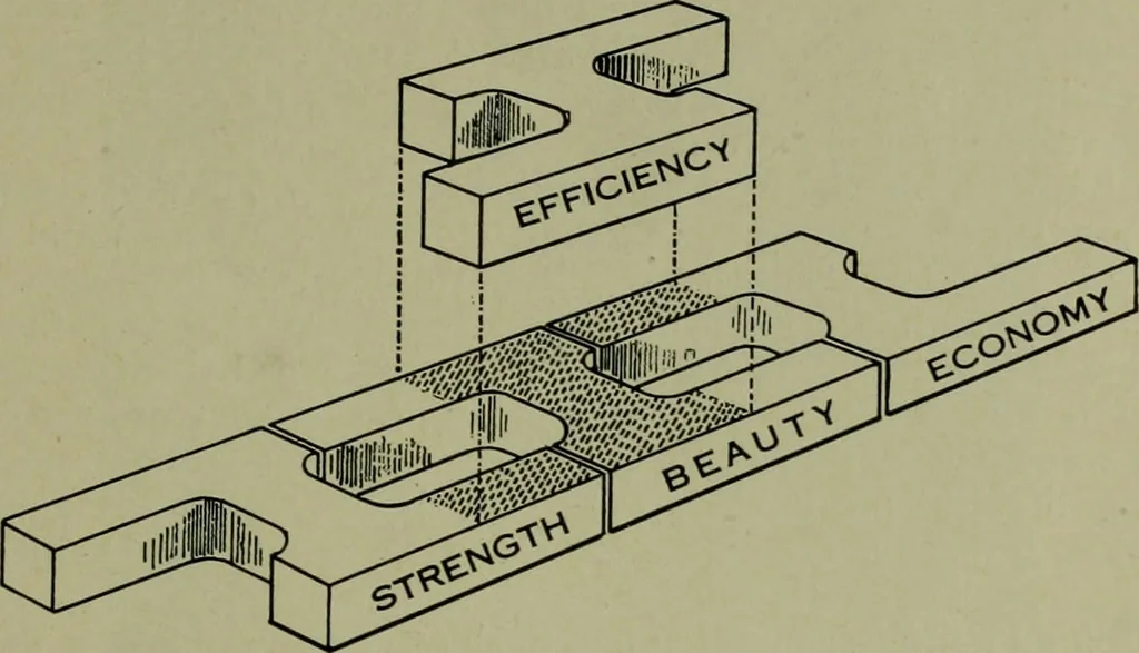 An illustration from The Architect & engineer of California and the Pacific Coast, 1905, leaf 446