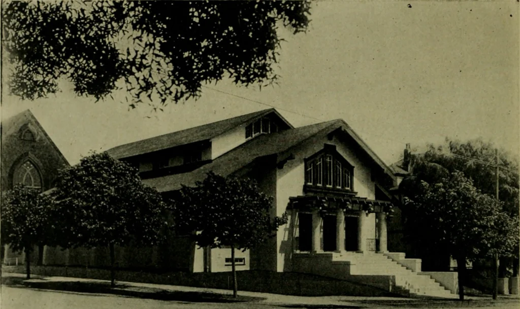 An illustration from The Architect & engineer of California and the Pacific Coast, 1905, leaf 451