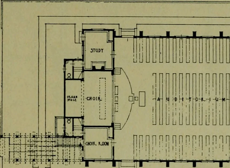 An illustration from The Architect & engineer of California and the Pacific Coast, 1905, leaf 452
