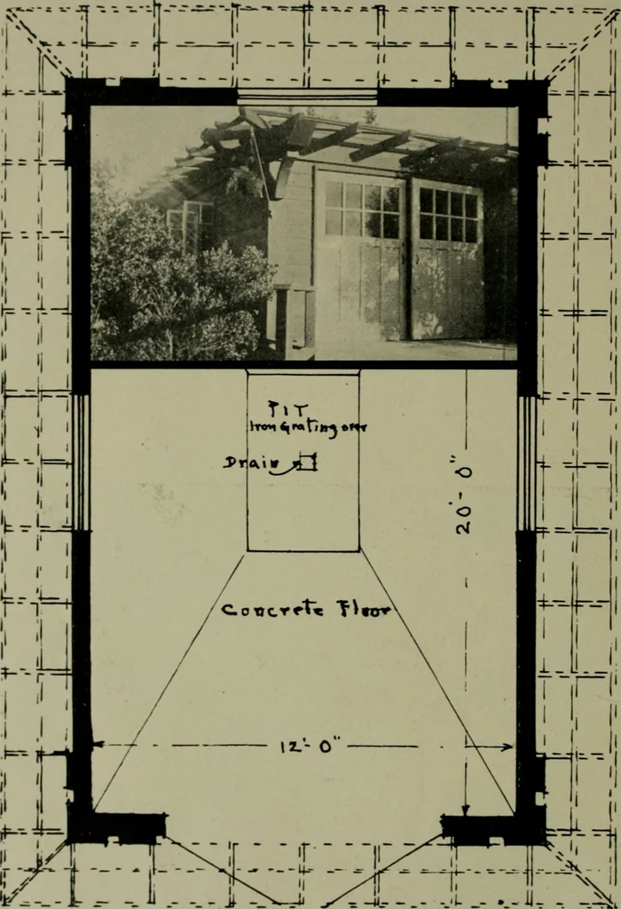 An illustration from The Architect & engineer of California and the Pacific Coast, 1905, leaf 453