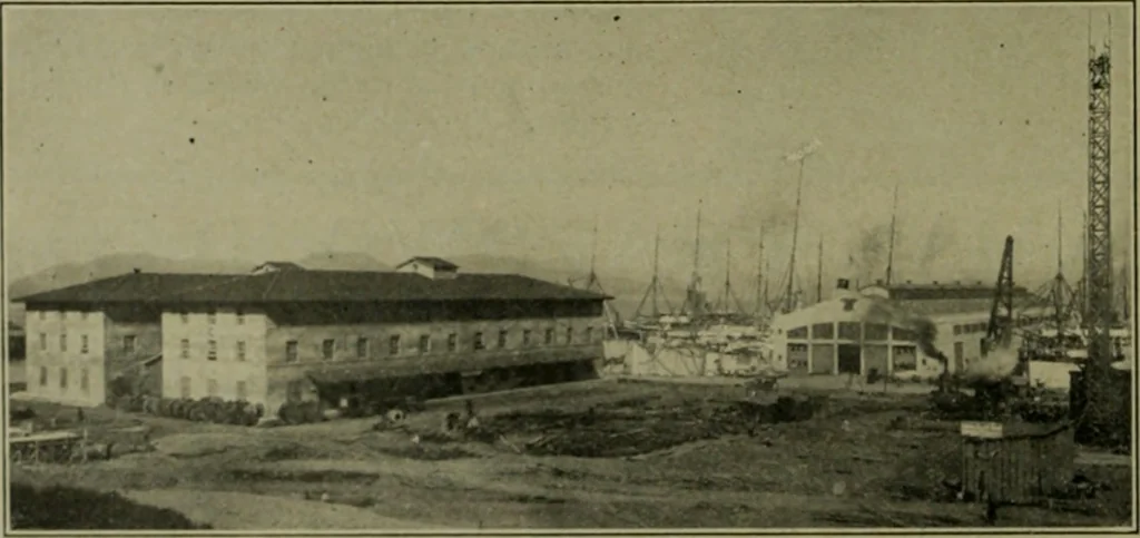 An illustration from The Architect & engineer of California and the Pacific Coast, 1905, leaf 481
