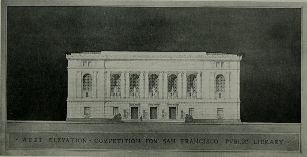 An illustration from The Architect & engineer of California and the Pacific Coast, 1905, leaf 55