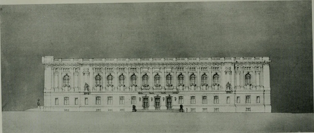 An illustration from The Architect & engineer of California and the Pacific Coast, 1905, leaf 64