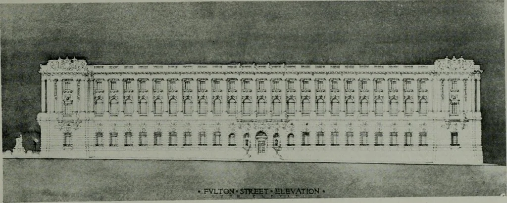 An illustration from The Architect & engineer of California and the Pacific Coast, 1905, leaf 68