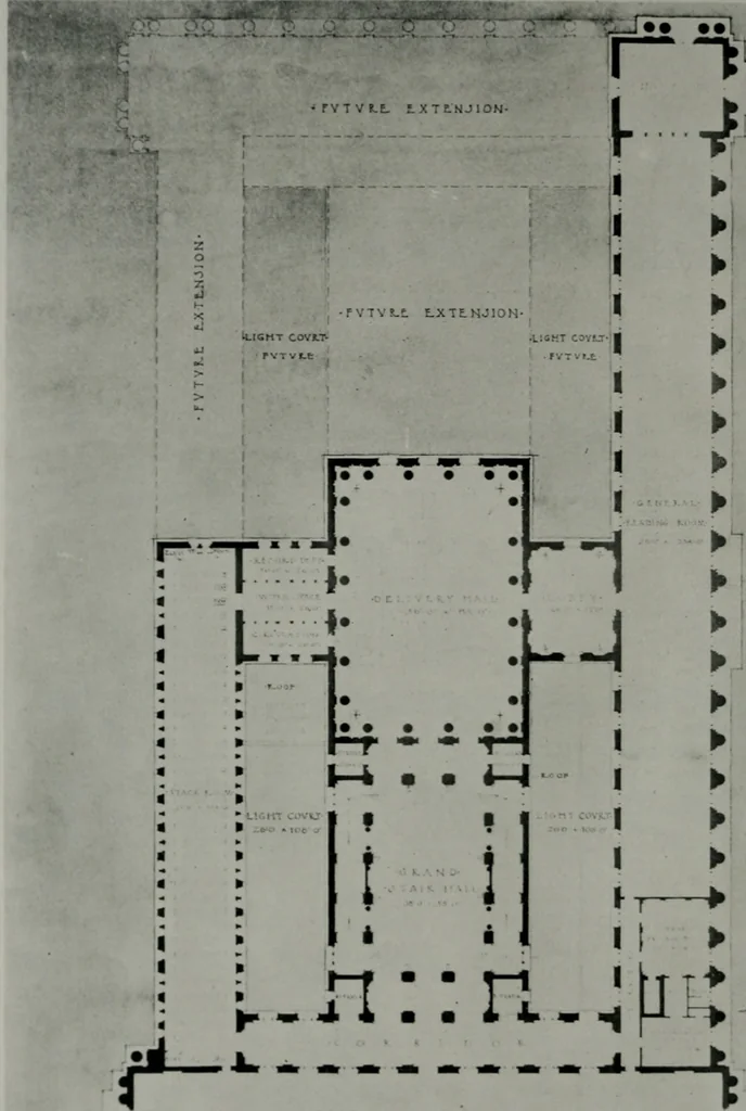 An illustration from The Architect & engineer of California and the Pacific Coast, 1905, leaf 69