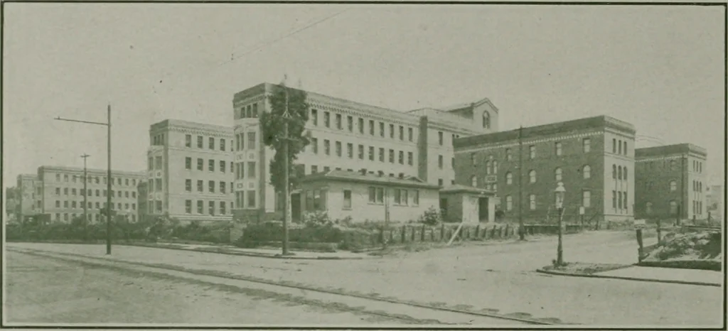 An illustration from The Architect & engineer of California and the Pacific Coast, 1905, leaf 7
