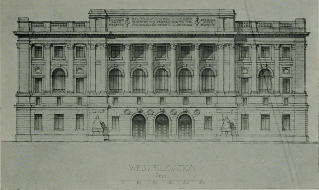 An illustration from The Architect & engineer of California and the Pacific Coast, 1905, leaf 70
