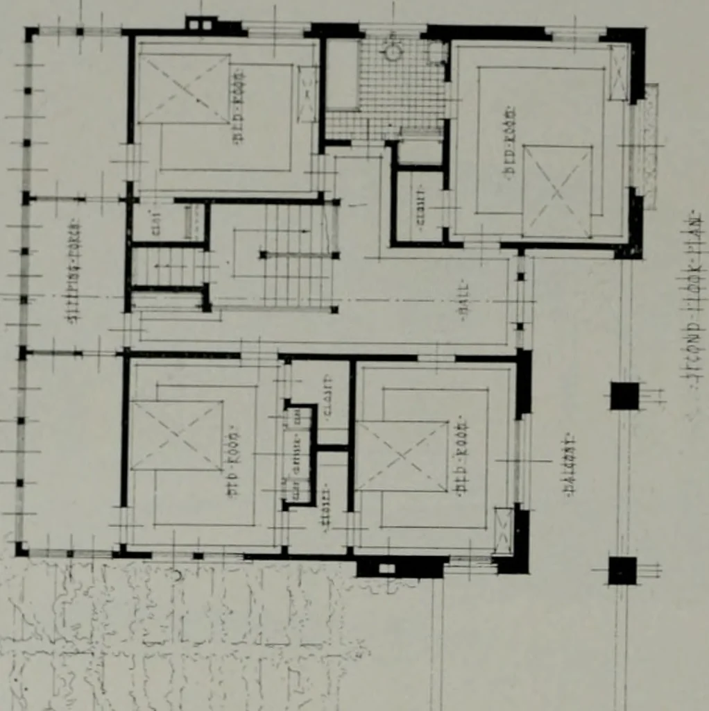 An illustration from The Architect & engineer of California and the Pacific Coast, 1905, leaf 77