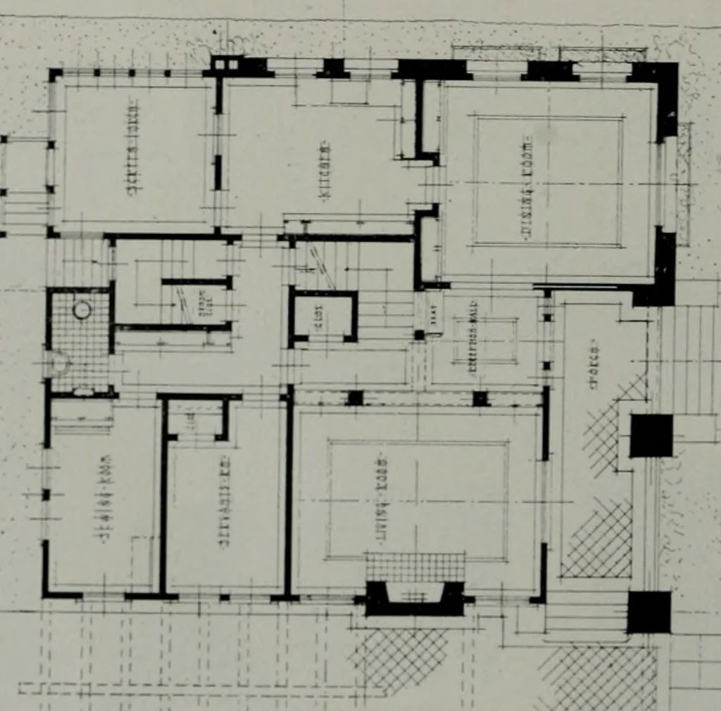 An illustration from The Architect & engineer of California and the Pacific Coast, 1905, leaf 77