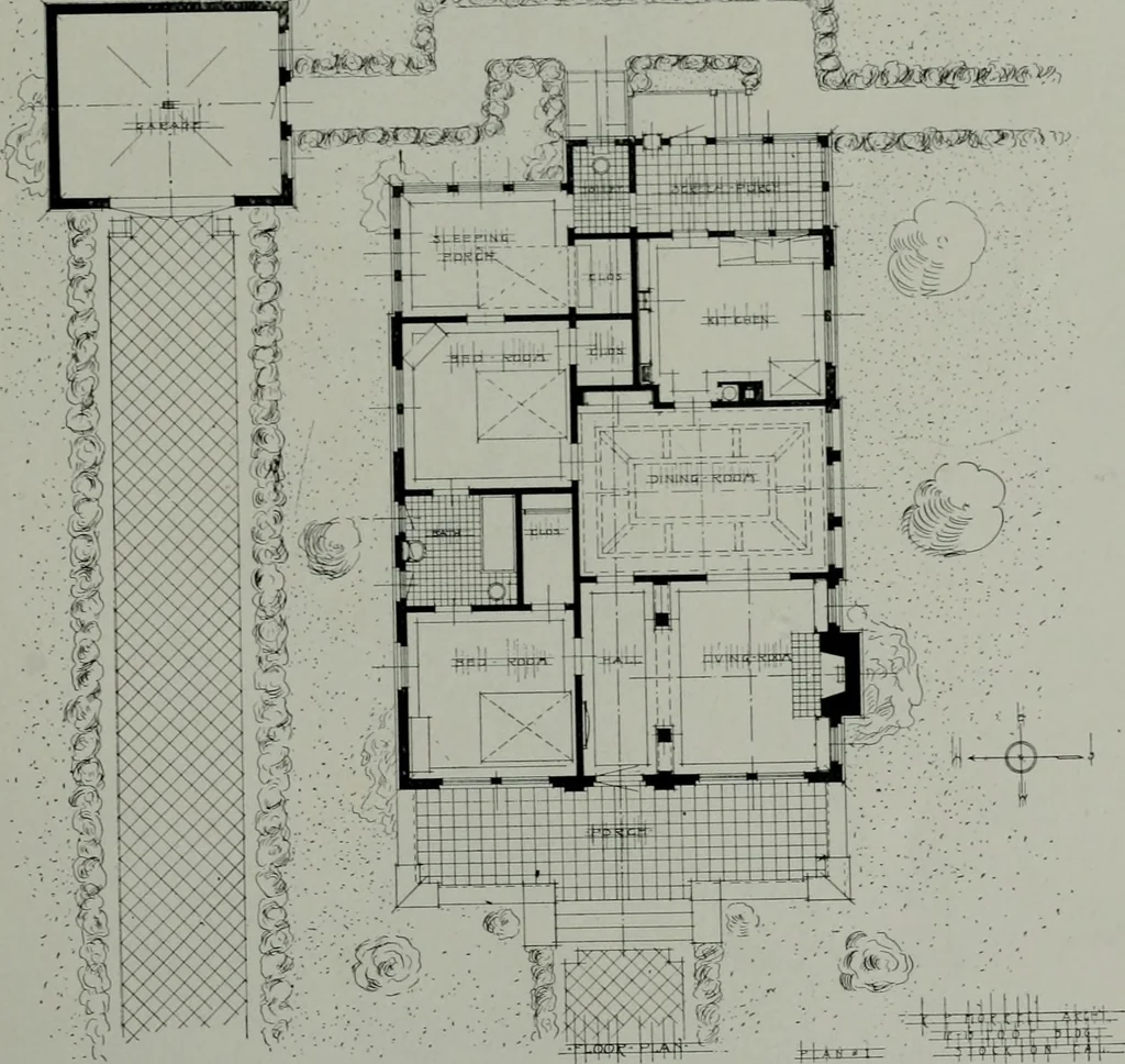 An illustration from The Architect & engineer of California and the Pacific Coast, 1905, leaf 78