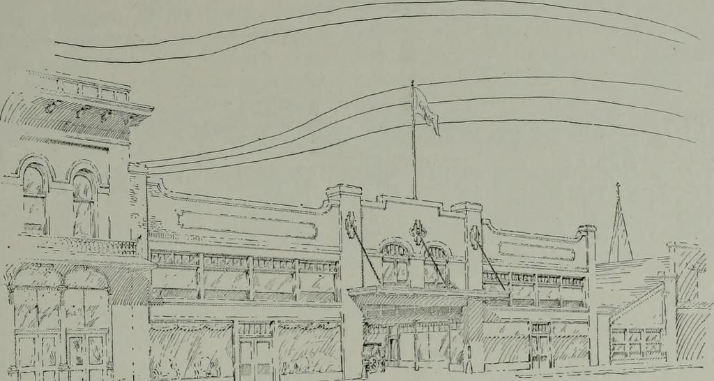 An illustration from The Architect & engineer of California and the Pacific Coast, 1905, leaf 80