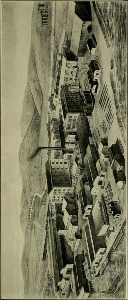 An illustration from The Architect & engineer of California and the Pacific Coast, 1905, leaf 130