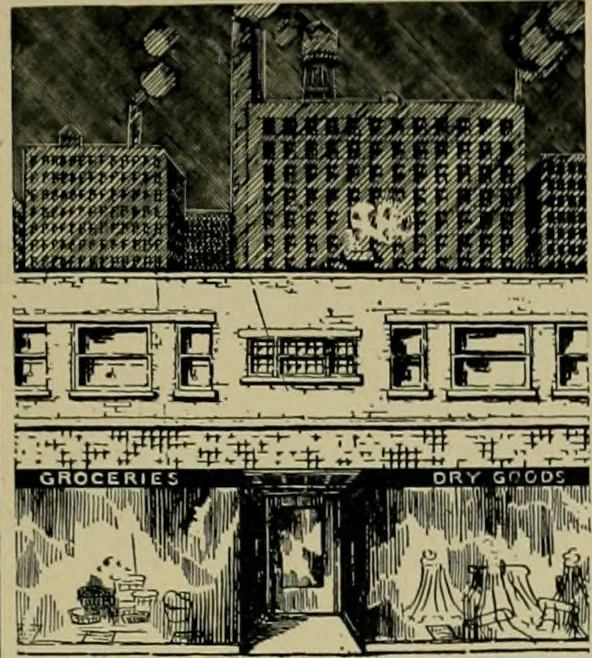 An illustration from The Architect & engineer of California and the Pacific Coast, 1905, leaf 144