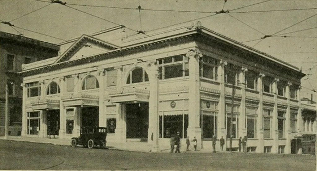 An illustration from The Architect & engineer of California and the Pacific Coast, 1905, leaf 204