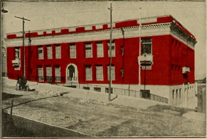 An illustration from The Architect & engineer of California and the Pacific Coast, 1905, leaf 205