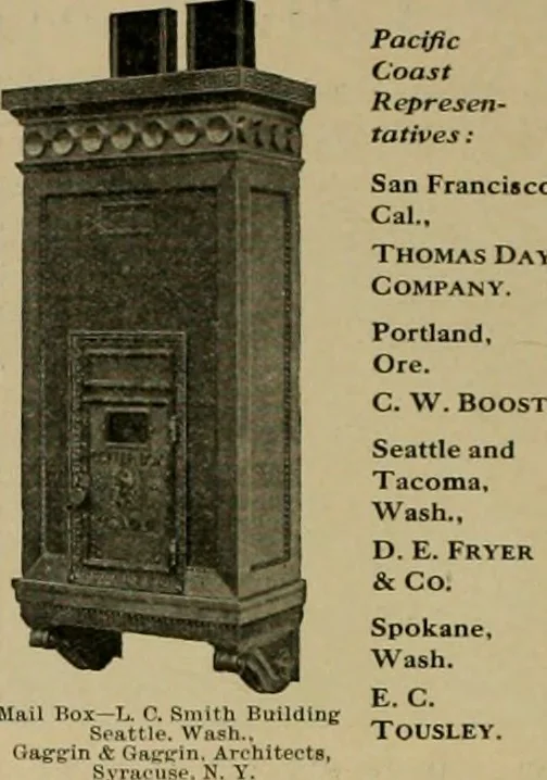 An illustration from The Architect & engineer of California and the Pacific Coast, 1905, leaf 215