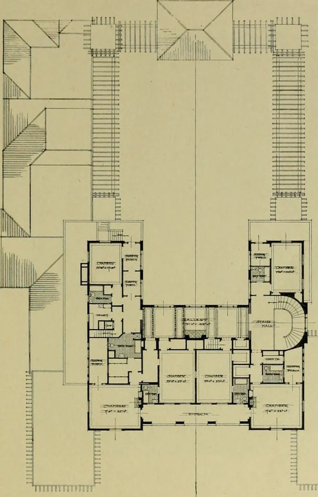 An illustration from The Architect & engineer of California and the Pacific Coast, 1905, leaf 232