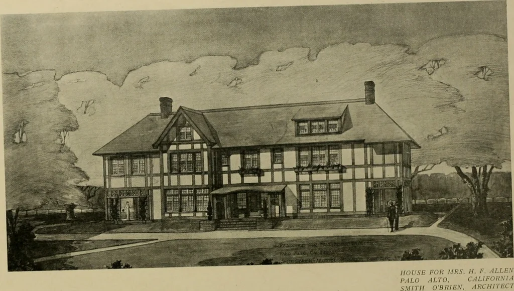 An illustration from The Architect & engineer of California and the Pacific Coast, 1905, leaf 241
